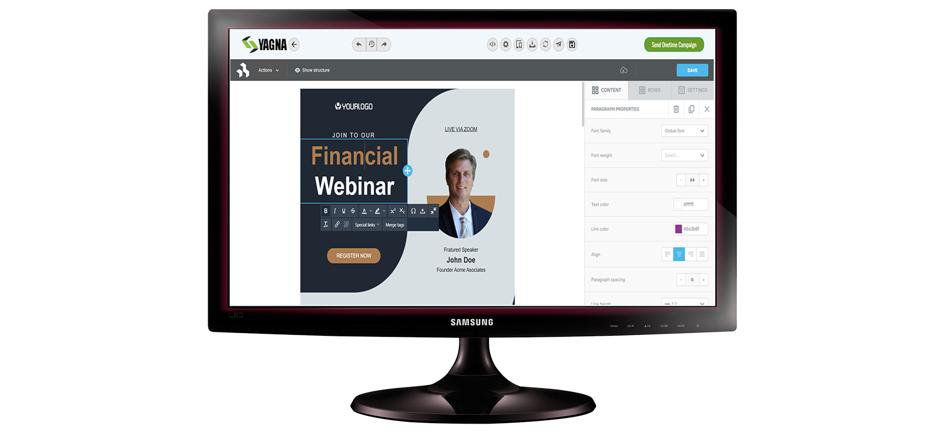 Visual Message Editor